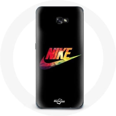 Hoesje - Nike - Samsung Galaxy A3 2017 - Flexibel - Zwart - Sportief zwart