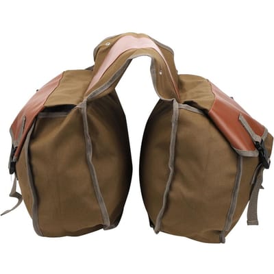 Fiets Achterzit Tas Pack Mountainbike Koffer Bagage Opbergorganizer Fietsaccessoire Kaki Uniform Size kaki