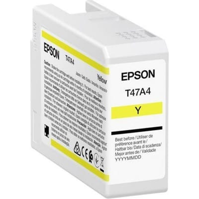 Epson T47A4 UltraChrome Pro inktcartridge singlepack, geel, 1 stuk, origineel