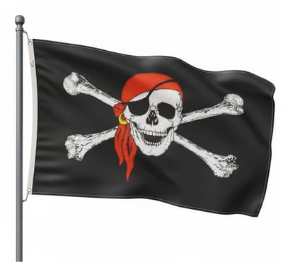 Trasal - piratenvlag - 150x90cm