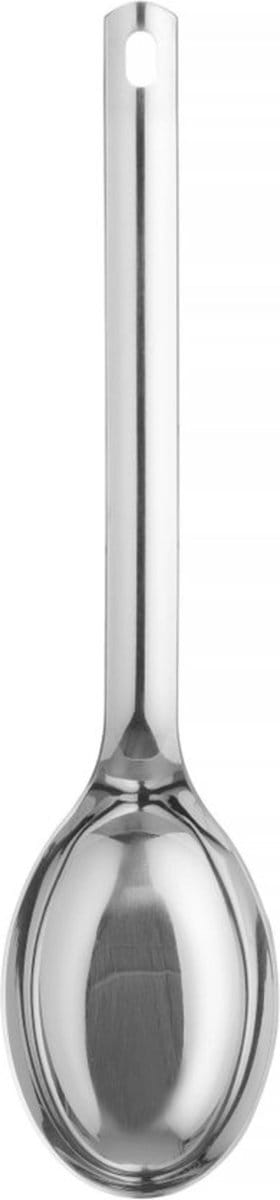 HENDI Pizza sauslepel – ergonomische greep – platte bodem – roestvrij staal – 0,05L – 280x65 mm