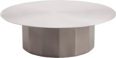 XLBoom Doric Stand Medium Soft Black - Taartplateau in stainless steel - Belgisch design ontworpen door PaulinePlusLuis