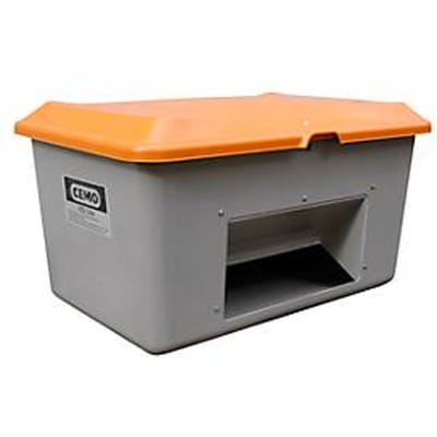 Strooizoutbak standaard, met uitneemopening, 400 l, L 1210 x B 820 x H 670 mm