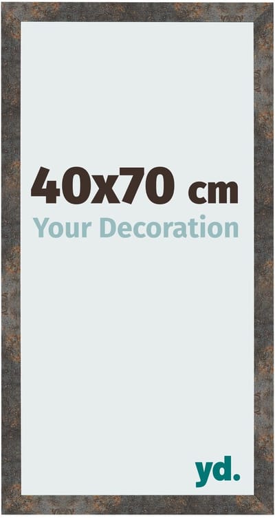Your Decoration - Fotolijst 40x70 cm - MDF - Geoxideerd Metaal - Bologna