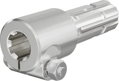 Aftakas Krachtafnemer Huls 175 mm met Spiebaanaansluiting 1 3/8" en 1 3/4"
