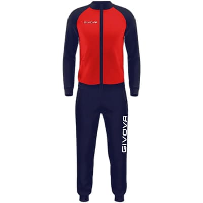 Givova Cuba trainingspak Rojo/Marino - XXXS