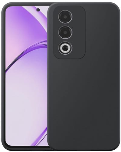 Geschikt voor Oppo A3 Pro / A80 Telefoonhoesje Zwart Flexibel Siliconen TPU hoesje - Flexible Back Cover Case Siliconen TPU - Zwart - Smartphonica geschikt voor Oppo A3 Pro;Oppo A80