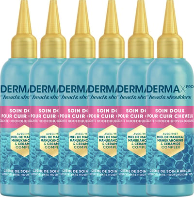 DermaXPro by Head & Shoulders Sensitive Zachte Hoofdhuid Serum - Met Manukahoning - 6 x 145ml