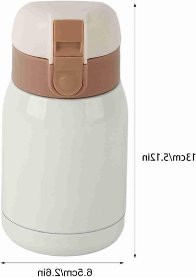 RVS Thermosbeker 200ML - Dubbelwandige Geïsoleerde Reisbeker voor Koffie en Thee - Ideaal voor Buitenactiviteiten en Reizen
