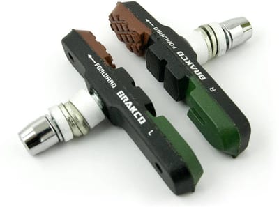 BRAKCO M-960V Serie - Remblokken - 3-Samenstelling - V-Brake - Zelfreinigend
