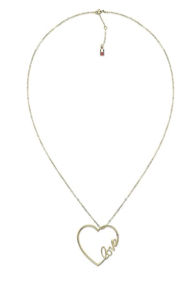 TJ Open Love Heart Necklace GP