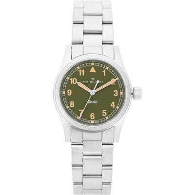 Hamilton Khaki Field Heren Metalen Horloge H69301160 H69301160 white