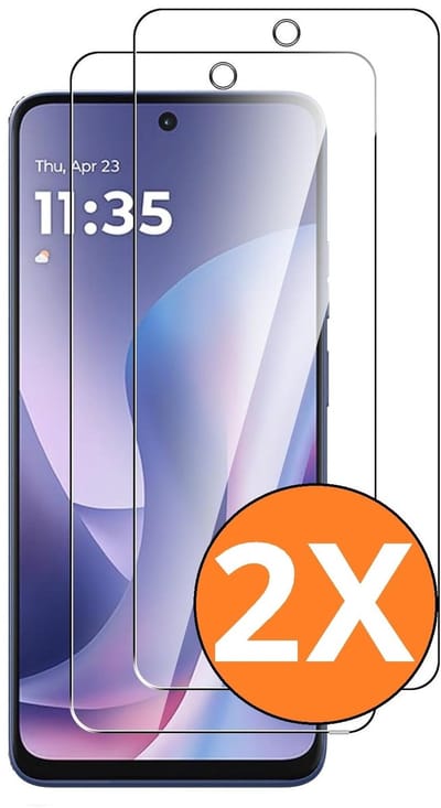 Screenprotector Geschikt voor Motorola Moto G37 / G47 / G57 Power / G67 Power 5G screenprotector Beschermglas Moto G47 / G37– gehard glas tempered glass – 2 Stuks