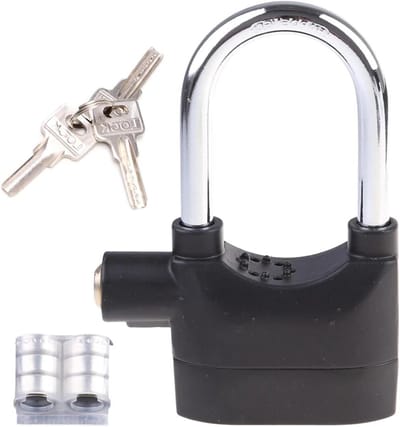 Motorfiets Schijfslot - Alarm Slot - Diefstal Beveiligen - Uniek Slotcilinder Ontwerp - 10 cm - One Color
