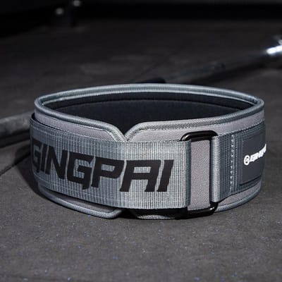 Ceinture de taille en EVA pour l'haltérophilie, l'haltérophilie de puissance, l'entraînement de force, la salle de sport, le fitness, le sport, protection dorsale S gray