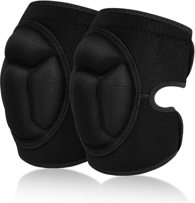 Kniebeschermers met 20 mm schuimkussen - antislip, verstelbaar voor tuinieren, werk en sport