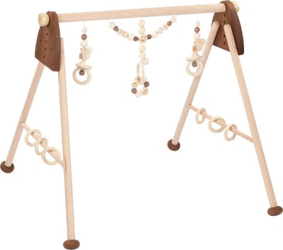 Goki Baby Gym: EEKHOORN 63x55x53cm, 6 verstelbare hoogtes, hout
