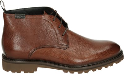 Floris van Bommel STURDI 01.18 - Vrije tijd half-hoogHeren veterschoenHeren sneakers - Kleur: Cognac - Maat: 43.5