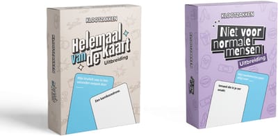 Klootzakken - 2 uitbreidingen - Helemaal van de kaart + Niet voor normale mensen uitbreiding - Nederlands