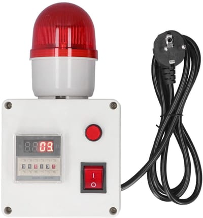 Dailygoody - Industriële Alarm Sirene met Cyclustiming en Hoge Decibel 220V