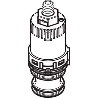 AXOR Uno replacement shut-off unit AV-P DN5 inverse 92980000