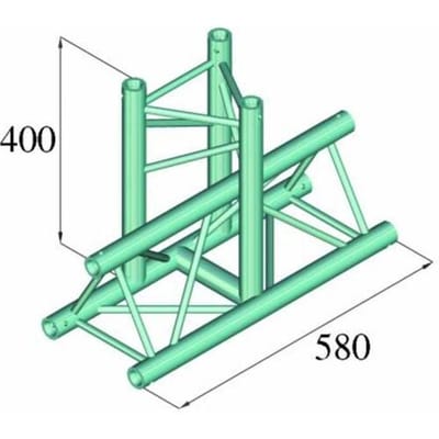 Alutruss DQ3-PAT35 T-Stuk