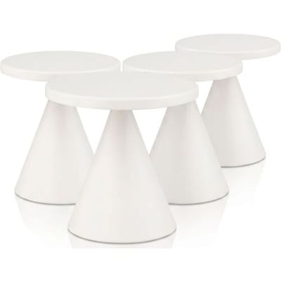 GGM Gastro (4 Stück) Tischleuchte - CONE MINI - Ø 130mm - Whisper White