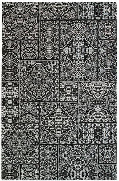 WOOOD Exclusive Renna Vloerkleed - Zwart/Wit - 1x200x300