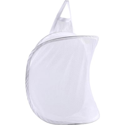 Sac de Rangement à Linge en Maille Mural Pliable Panier de Rangement pour Vêtements pour Salle de Bain Dortoir