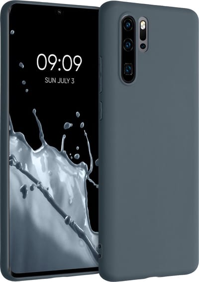 kwmobile telefoonhoesje geschikt voor Huawei P30 Pro - Hoesje voor smartphone - Back cover in leisteen
