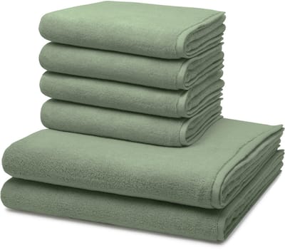 Ross Sonstiges 4 X handdoek 2 X douchehanddoek - in set 6 pack Sensual Skin