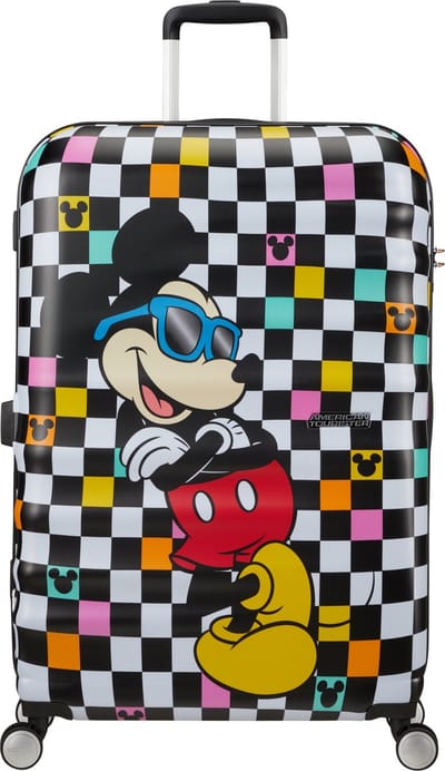 American Tourister Koffer - Wavebreaker Disney Spinner (4 wielen ) 77/28 cm - Mickey Check - 96 l - 4.2 kg