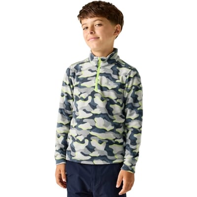 Regatta Kinder/Kids Hot Shot II Camo Fleece Top (Donkere storm)