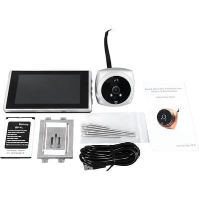 2MP Deurkijker Camera 1080P 4.5in Scherm PIR Detectie Slimme Deurkijker Camera voor Thuis Appartement