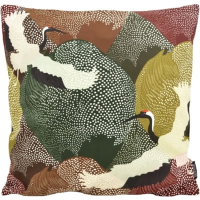 Gek op kussens! Sierkussen kraanvogel #2 | 45 x 45 cm | katoen/polyester