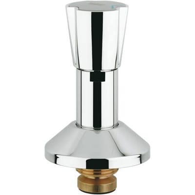 GROHE Bovenstuk Costa 11515 f.UP-Ventile met driekantgreep blauw/rood 1\" chroom, 11515000
