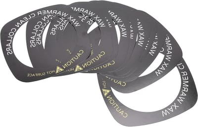 Wax Warmer Ringen - Beschermende Kragen - Ontharen Zonder Knoei - Mess-Free Waxing - 144 x 144 mm - Niet-papier