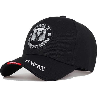 SWAT Legerpet Heren Geborduurde Adelaar Zwart Baseballpetten Heren Gorras Para Hombre Dames Snapback Bone Masculino Tactische Pet Adjustable gray