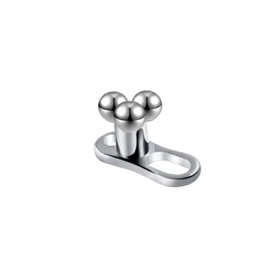 Dermal anchor titanium 2 gaats incl triangular top wit - LMPiercings