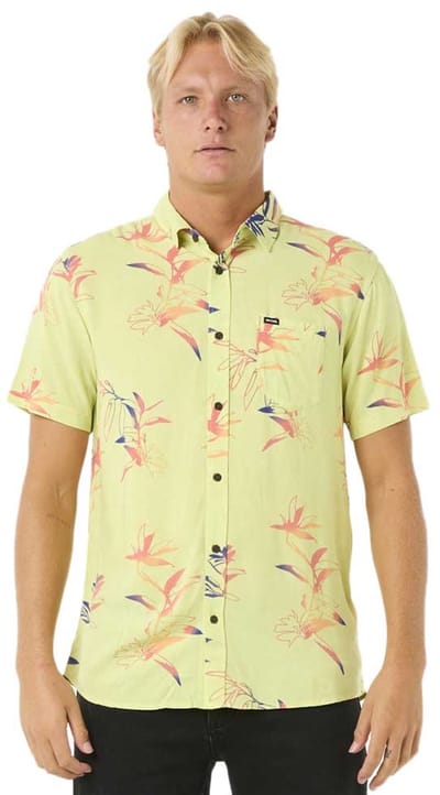Rip Curl Fun Times S/S Shirt - Lime Wash