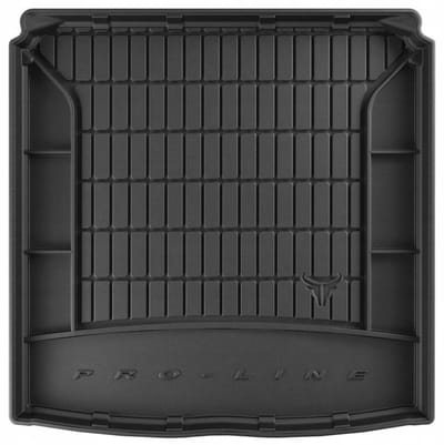 Rubber Kofferbakmat met Organizer Functie – Geschikt voor SKODA Fabia I Kombi 1999-2008 – Zonder variabele laadvloer – TPE Rubber – Hoge Rand 5 cm