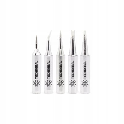 Techrebal HQ Serie - Solderen Tips Set - 5 stuks - Aluminium