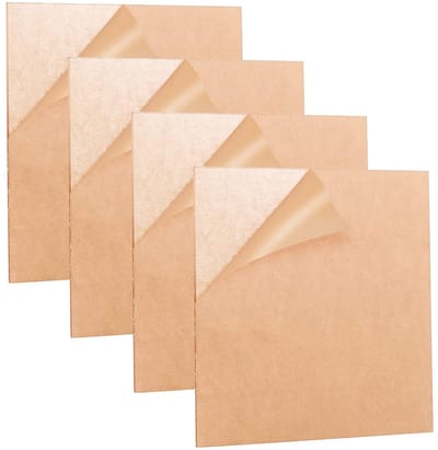 Acryl Plaat - Kunststof Paneel - Doe-het-zelf Ambacht - Set van Vier Stuks - 30x30 cm - Helder