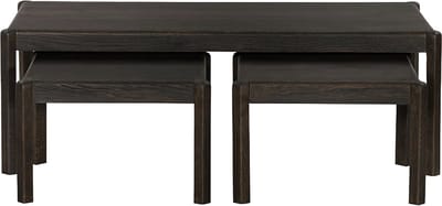 Tower Living Salontafel Amalfi En Bijzettafelset Basalt Vanaf 50cm