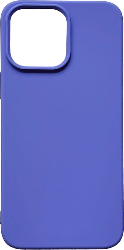 Casemania Hoesje Geschikt voor Apple iPhone 14 Pro Max - Paars - Extra Stevig Siliconen Back Cover