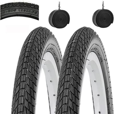 2x Fietsband 16 x 1.75 met 2 Binnenbanden voor Kinderfiets en Stadsfiets