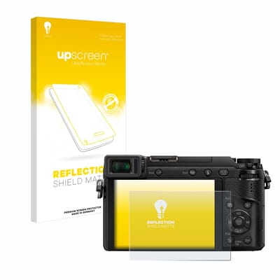 upscreen - Screenprotector voor Panasonic Lumix DMC-GX80 - Folie Beschermfolie anti glare matte