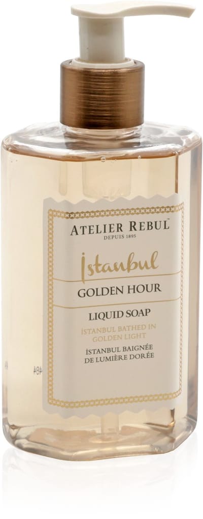 Atelier Rebul Istanbul Golden Hour - Handzeep (250ml) - Oriëntaalse & Gourmand Geur - Natuurlijke Vloeibare Zeep