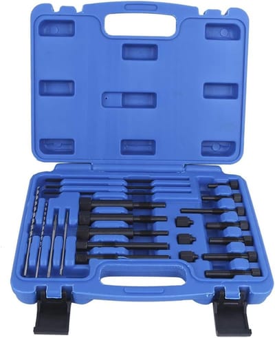 Dailygoods- Gloeibougietrekker - Gloeibougie Verwijderen - Stalen Materiaal - M8/M10 Schroefdraad - Speciale Boren - 100% Gloednieuw - Gloeibougie Verwijderaar