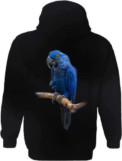 Papegaai Blue Gem - Macaw The Coloured House Hoodie XL